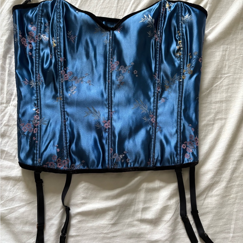 Vintage Blue Corset